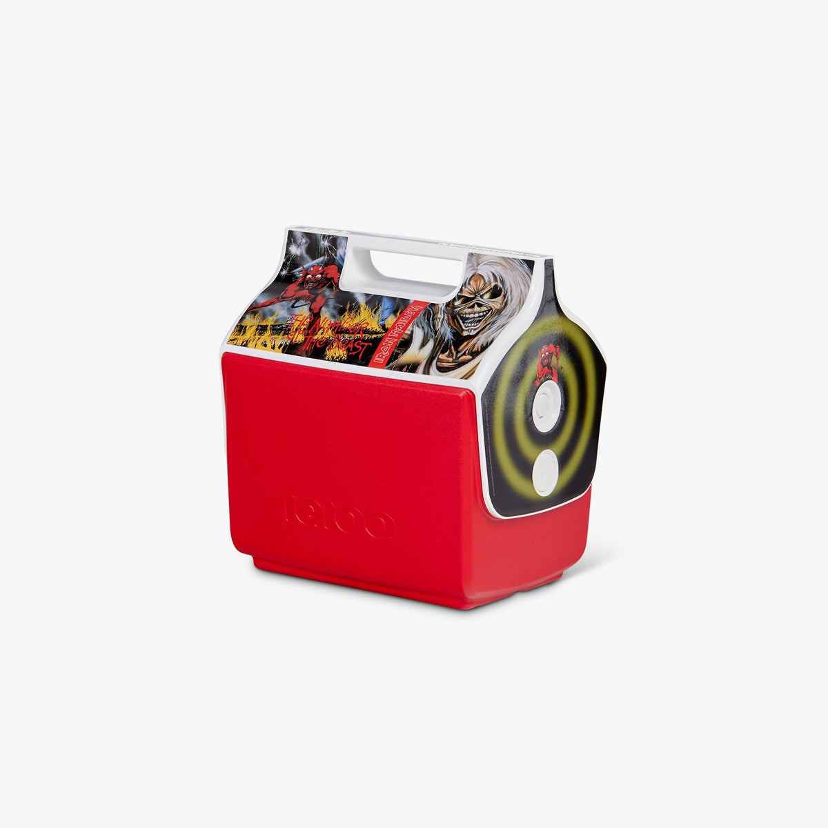 Igloo Iron Maiden The Number of the Beast Little Playmate 7 Qt Cooler