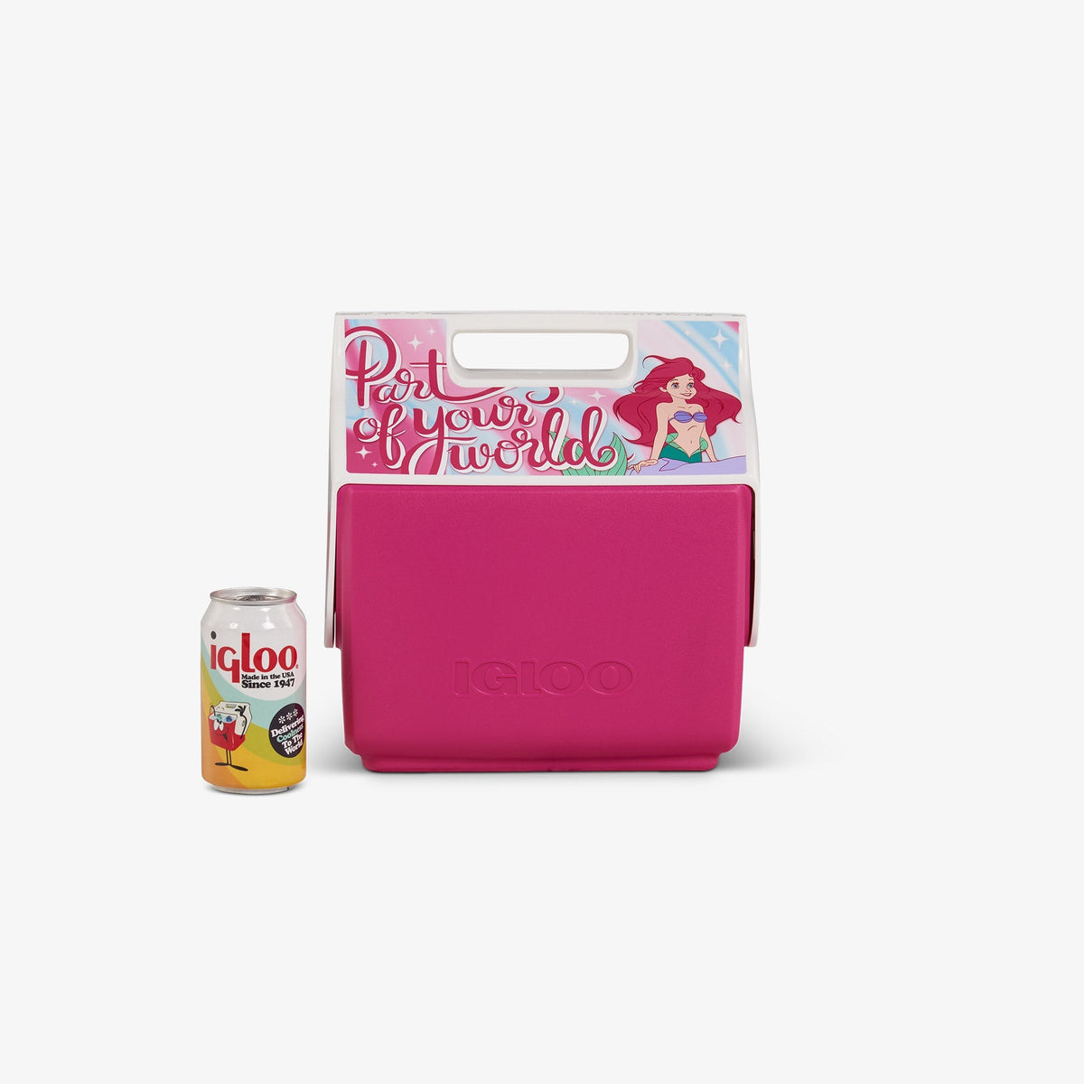 Igloo Disney Princess Ariel Little Playmate 7 Qt Cooler