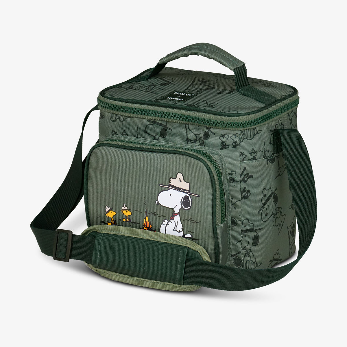 Igloo Peanuts Beagle Scouts Square Lunch Cooler Bag