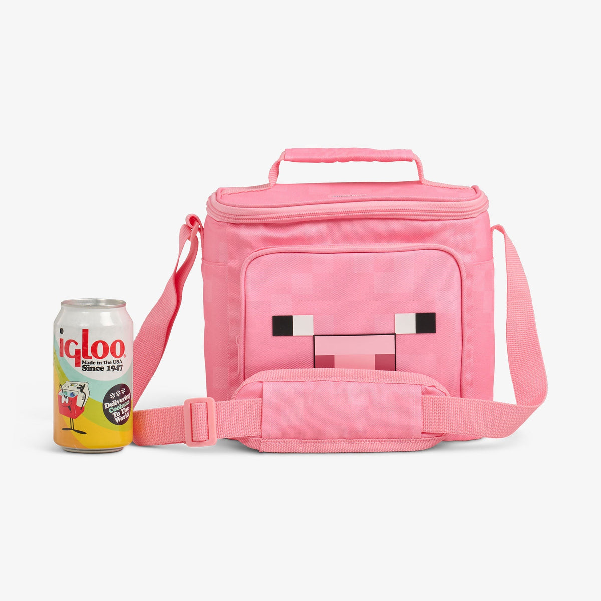 Igloo Minecraft Pig Square Lunch Cooler Bag