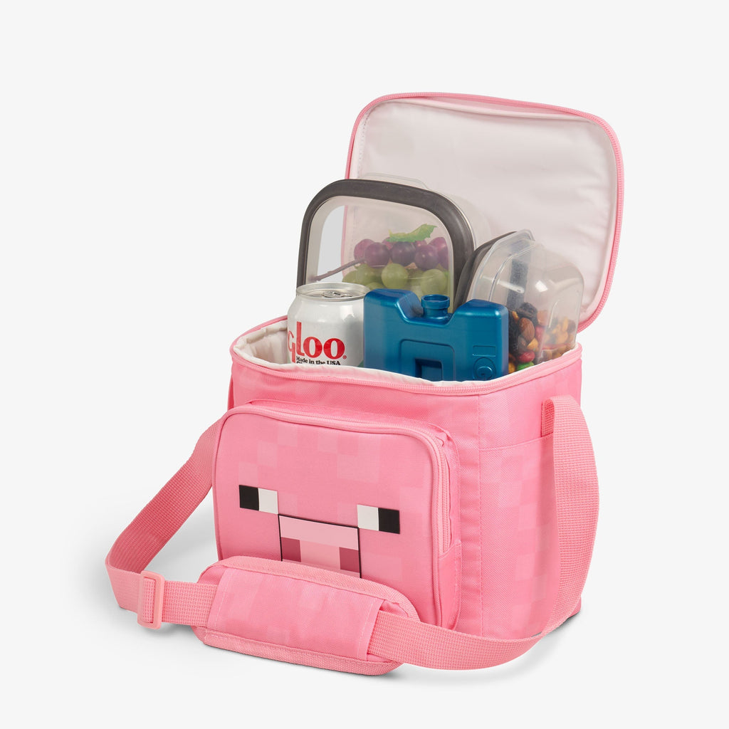 Igloo Minecraft Pig Square Lunch Cooler Bag