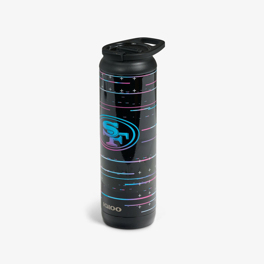 Igloo NFL Neon San Francisco 49ers 20 Oz Flip ‘n’ Sip Tumbler