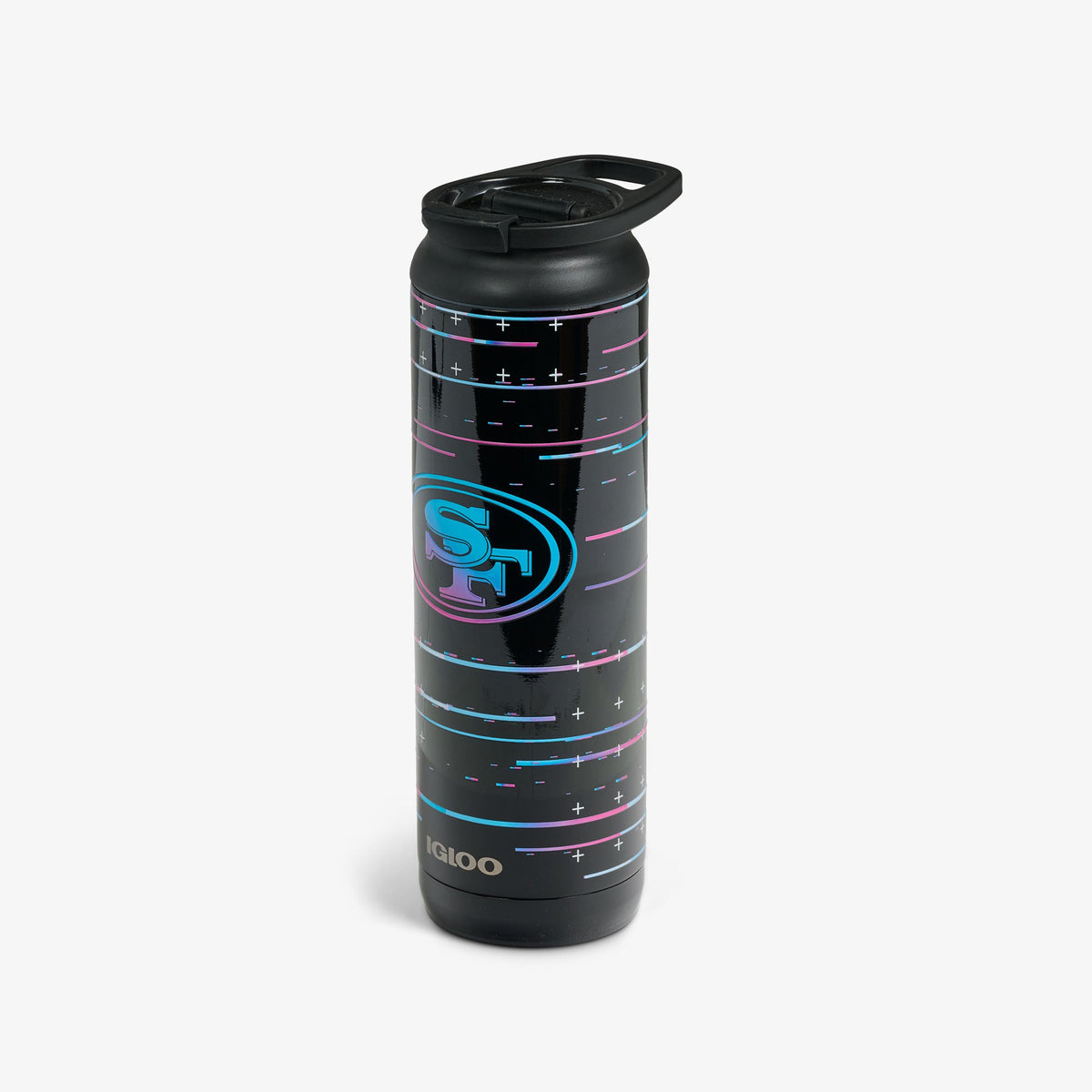 Igloo NFL Neon San Francisco 49ers 20 Oz Flip ‘n’ Sip Tumbler