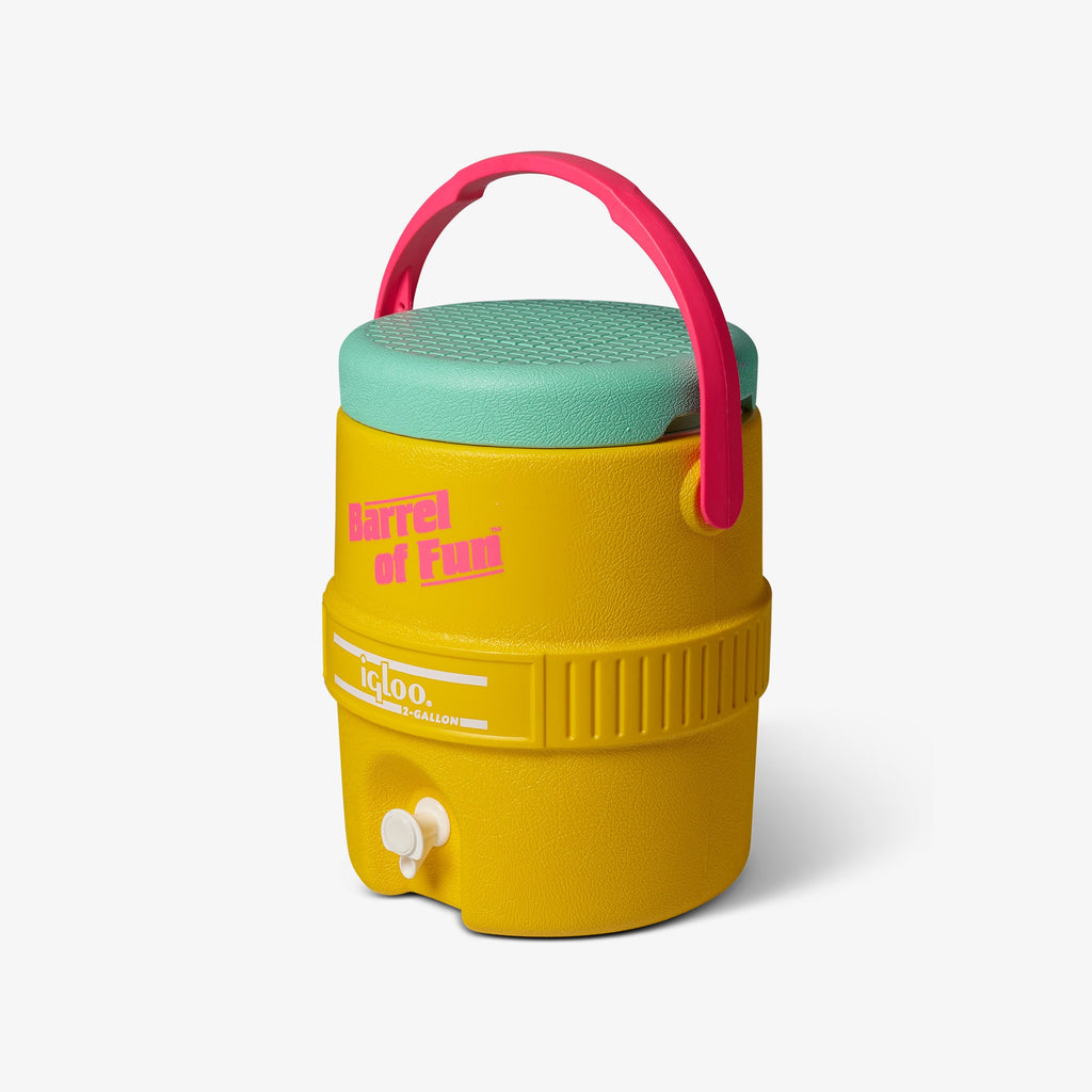 Igloo Retro Barrel of Fun 2 Gallon Jug