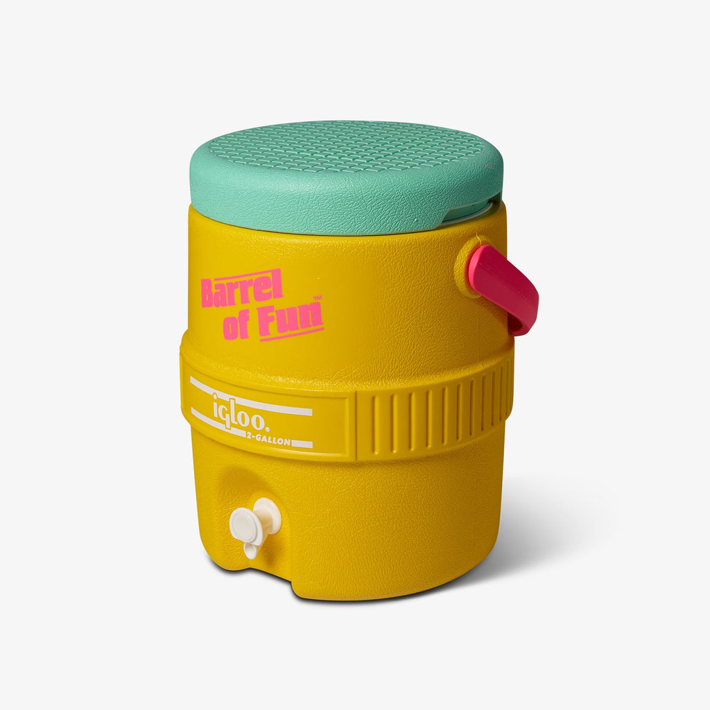 Igloo Retro Barrel of Fun 2 Gallon Jug