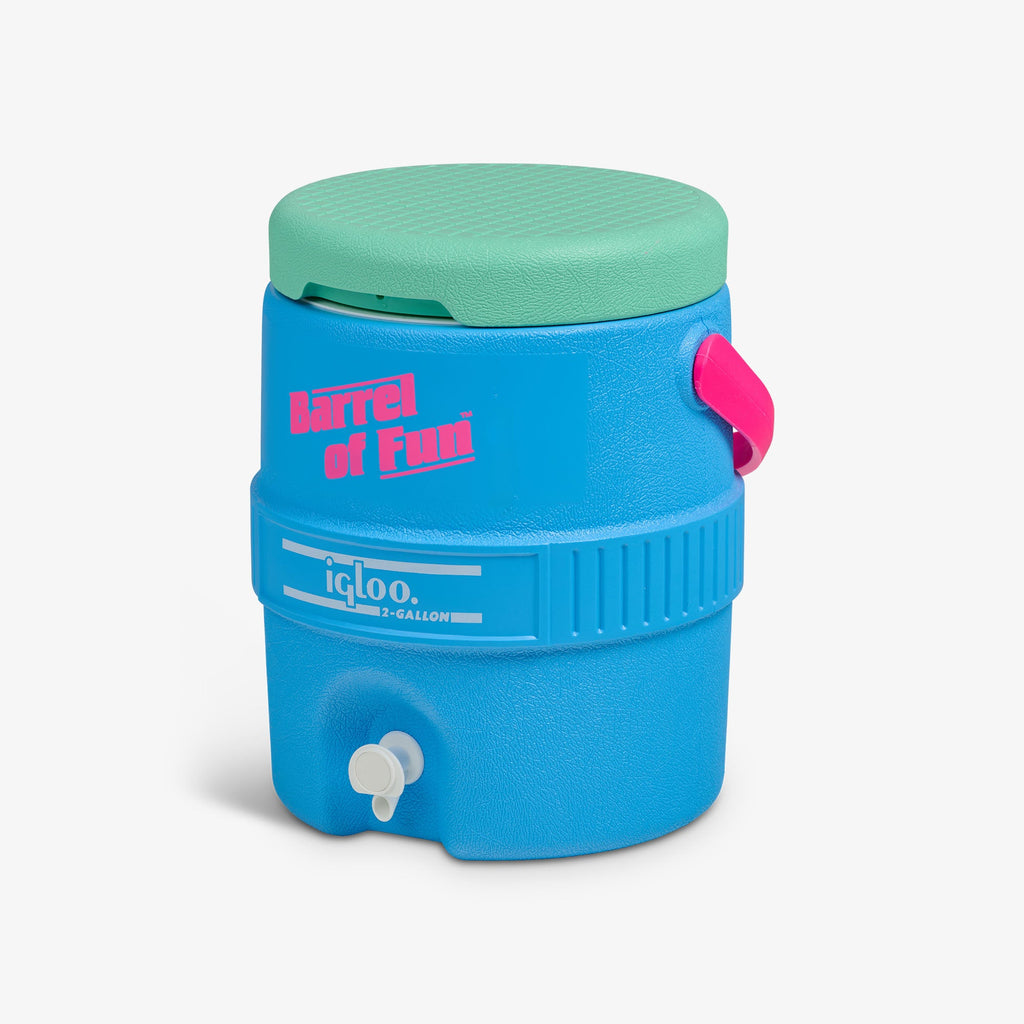Igloo Retro Barrel of Fun 2 Gallon Jug