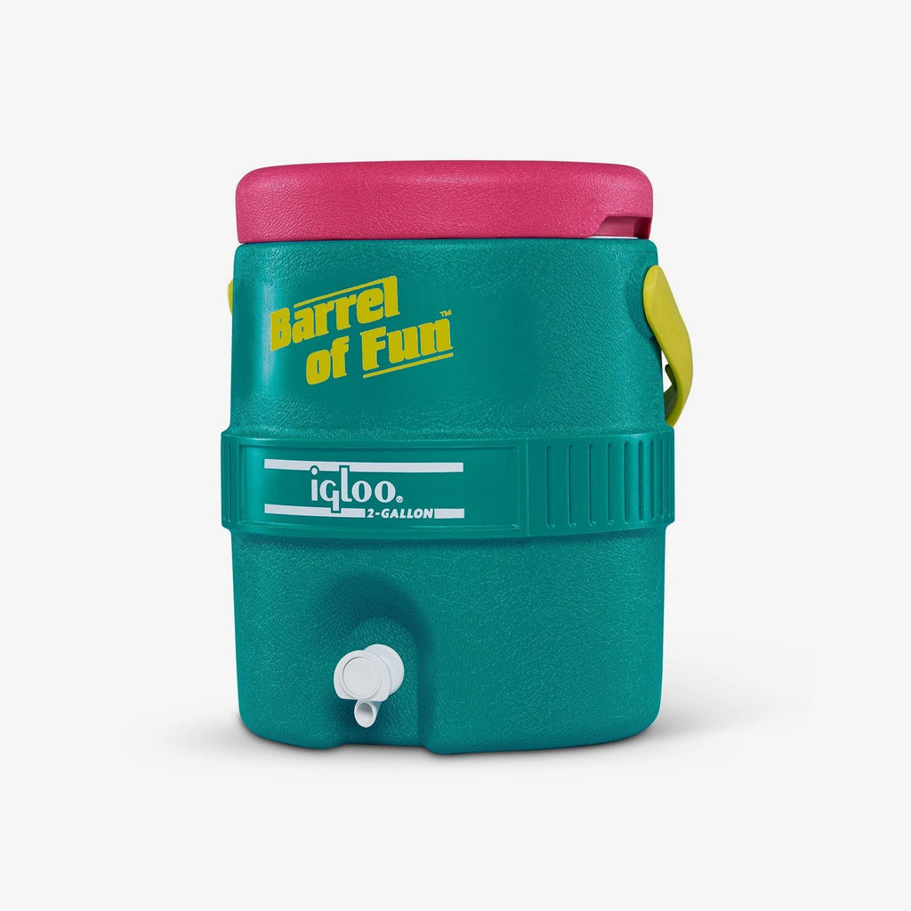 Igloo Retro Barrel of Fun 2 Gallon Jug