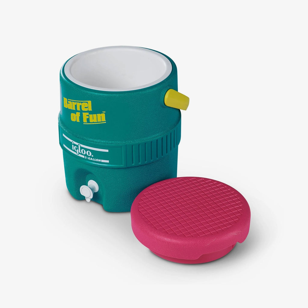 Igloo Retro Barrel of Fun 2 Gallon Jug