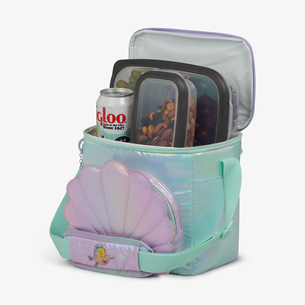 Igloo Disney The Little Mermaid Seashell Square Lunch Cooler Bag
