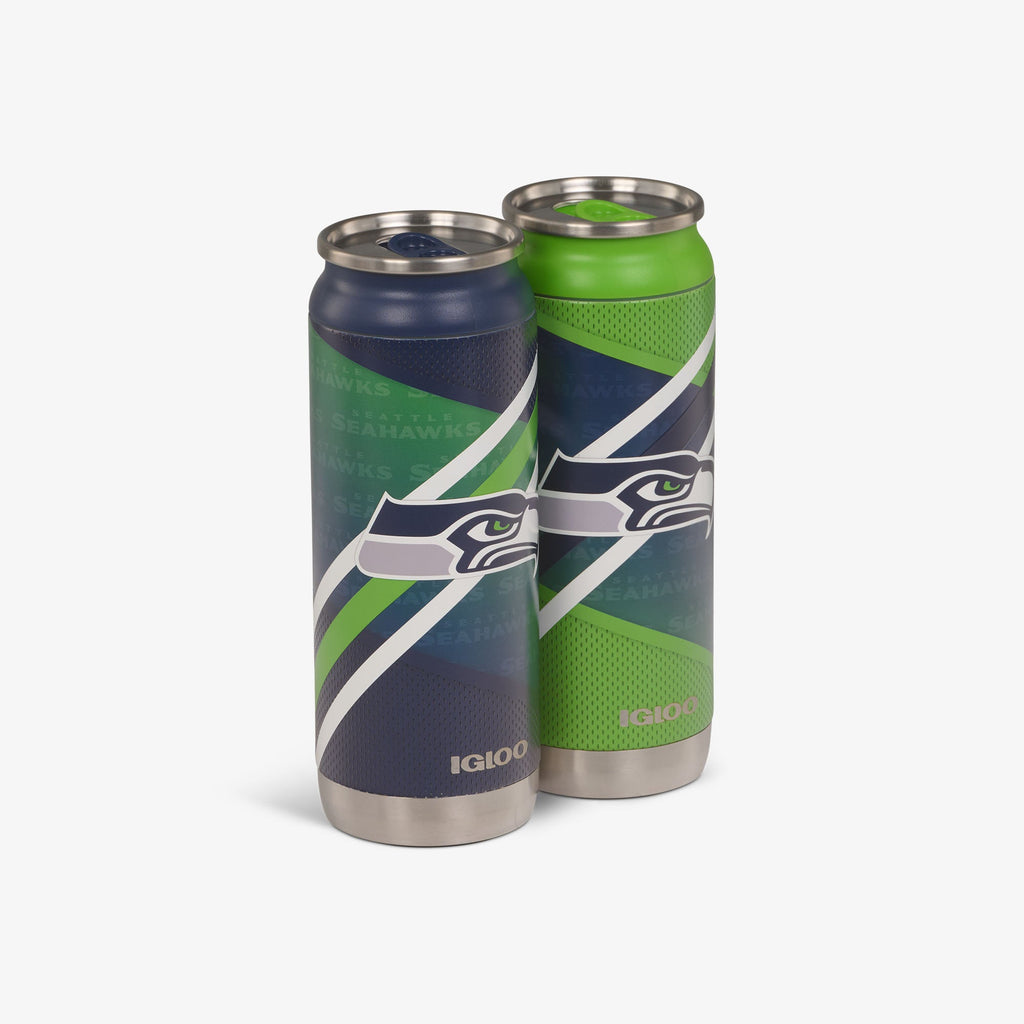 Igloo Seattle Seahawks Home &amp; Away 16 Oz Can 2-Pack