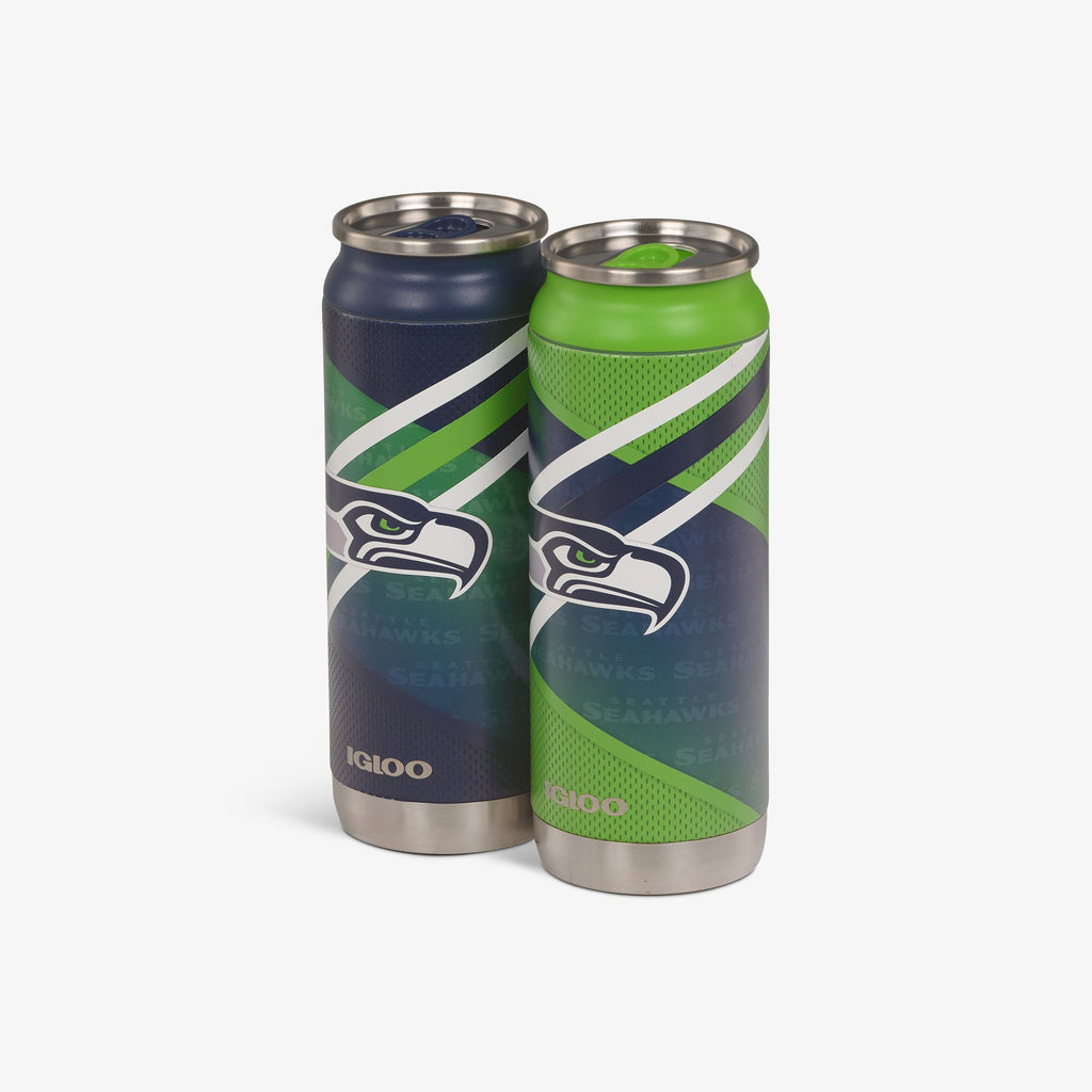 Igloo Seattle Seahawks Home &amp; Away 16 Oz Can 2-Pack