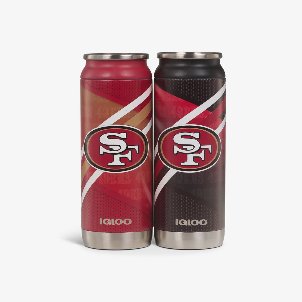 Igloo San Francisco 49ers Home &amp; Away 16 Oz Can 2-Pack