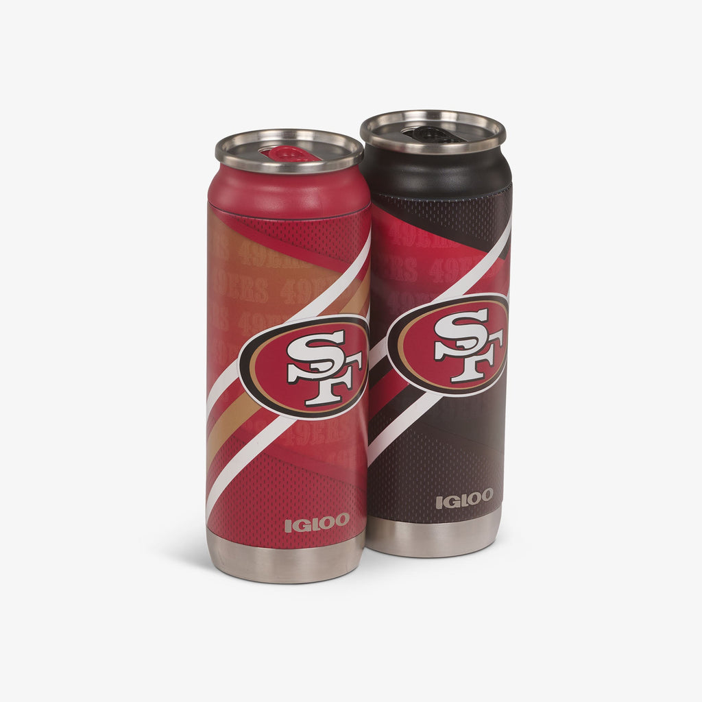 Igloo San Francisco 49ers Home &amp; Away 16 Oz Can 2-Pack
