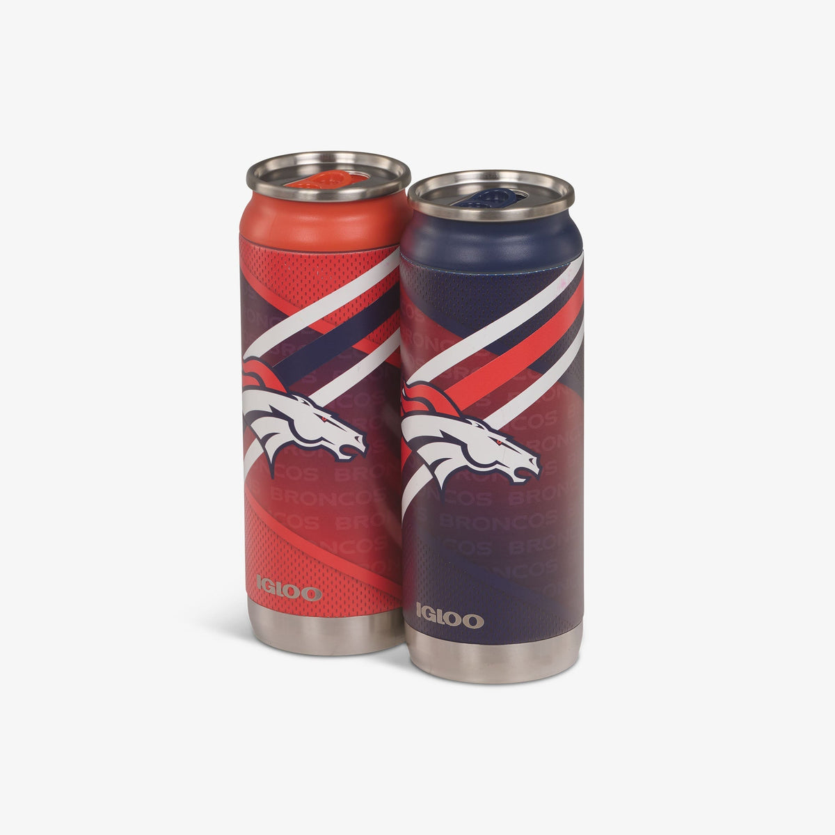 Igloo Denver Broncos Home &amp; Away 16 Oz Can 2-Pack