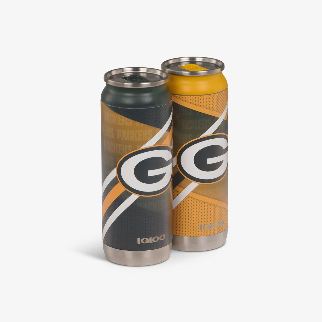 Igloo Green Bay Packers Home &amp; Away 16 Oz Can 2-Pack