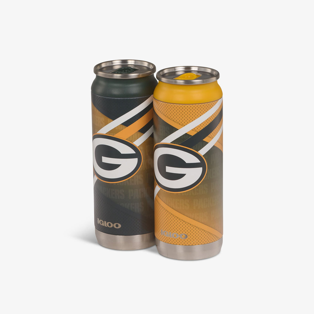 Igloo Green Bay Packers Home &amp; Away 16 Oz Can 2-Pack
