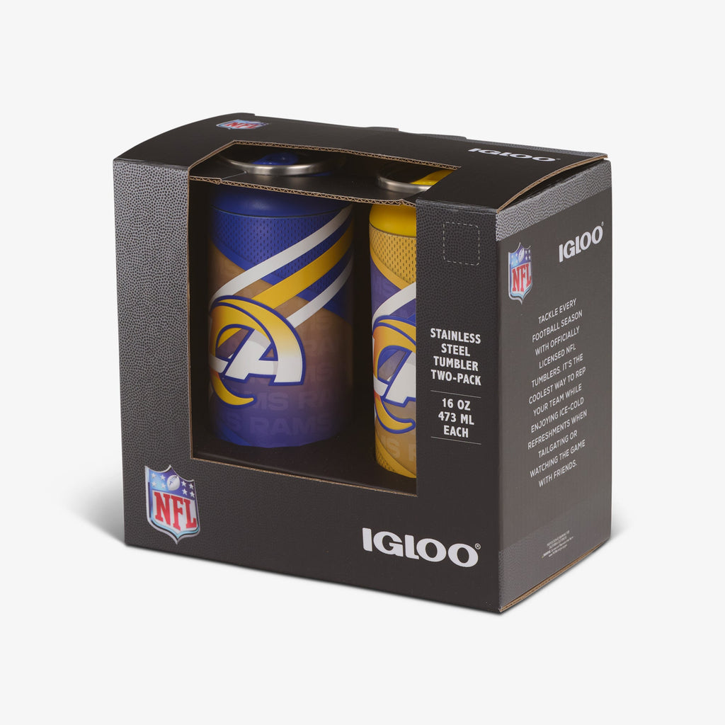 Igloo Los Angeles Rams Home &amp; Away 16 Oz Can 2-Pack
