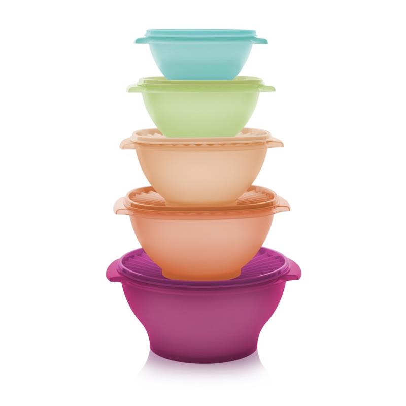 Tupper Ware Servalier® 5 Bowl Set