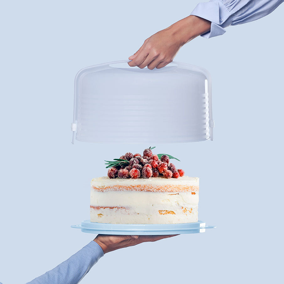 Tupper Ware Cake Taker | Round