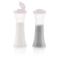 Tupper Ware Hourglass Salt and Pepper Shakers | Large