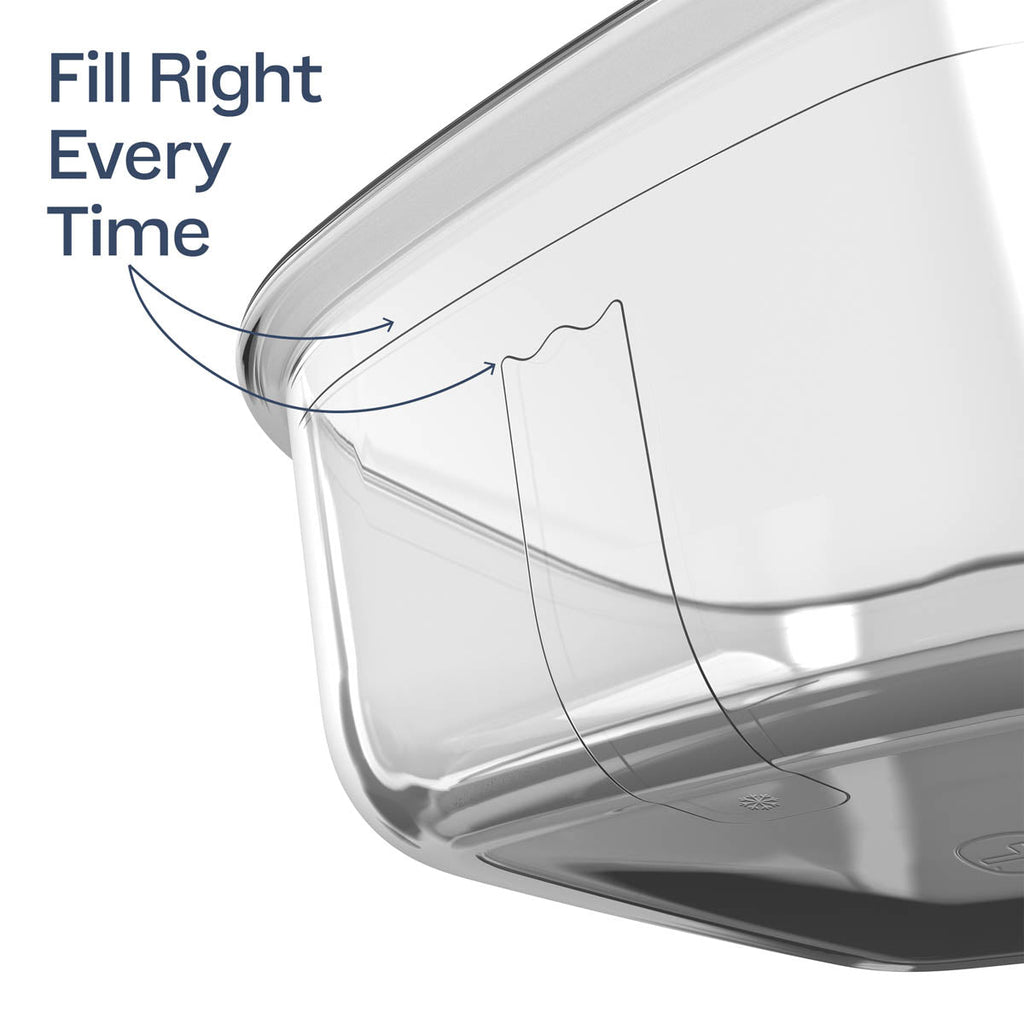 Tupper Ware Tupperware Voila™ Glass Food Storage Container | Rectangular Small