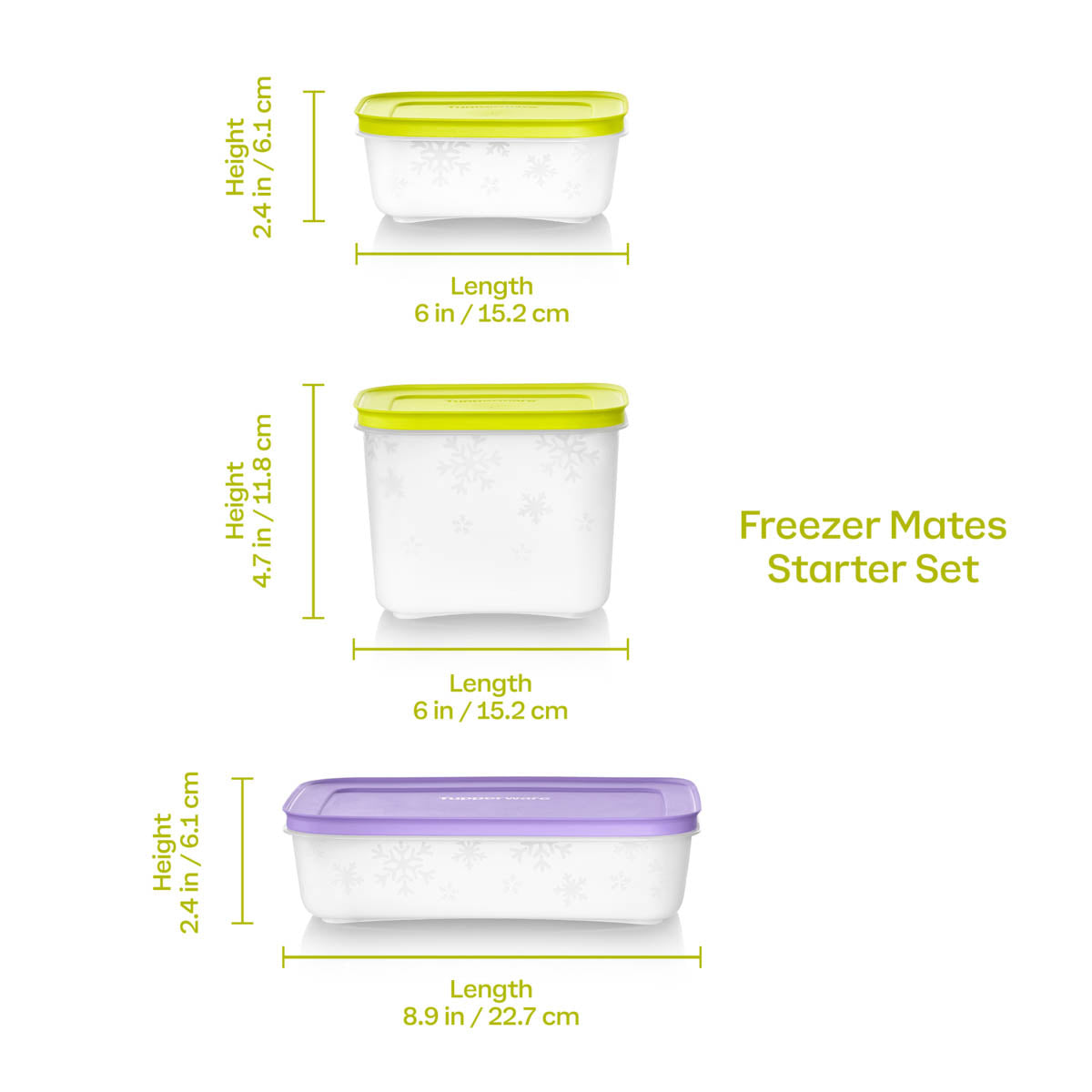 Tupper Ware Freezer Mates® Plus | Starter Set