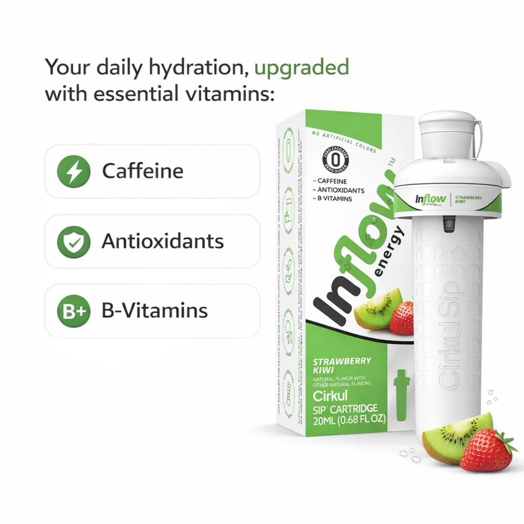 Cirkul Inflow Energy Strawberry Kiwi