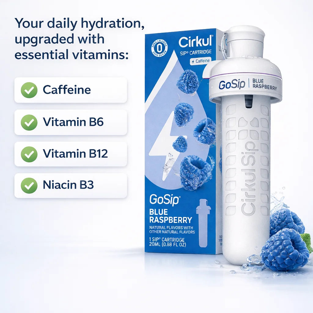 Cirkul GoSip Blue Raspberry
