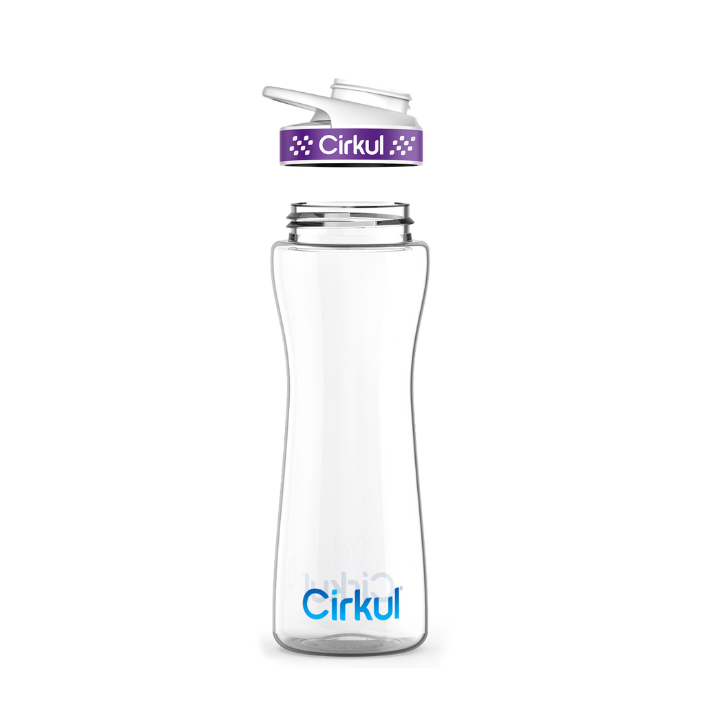 Cirkul 22oz. Plastic Bottle &amp; Comfort Grip Lid