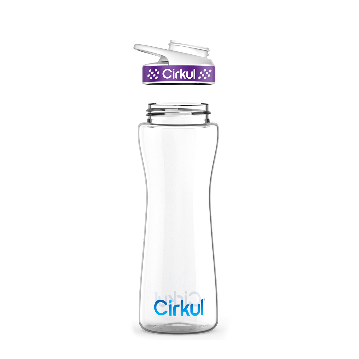 Cirkul 22oz. Plastic Bottle &amp; Comfort Grip Lid