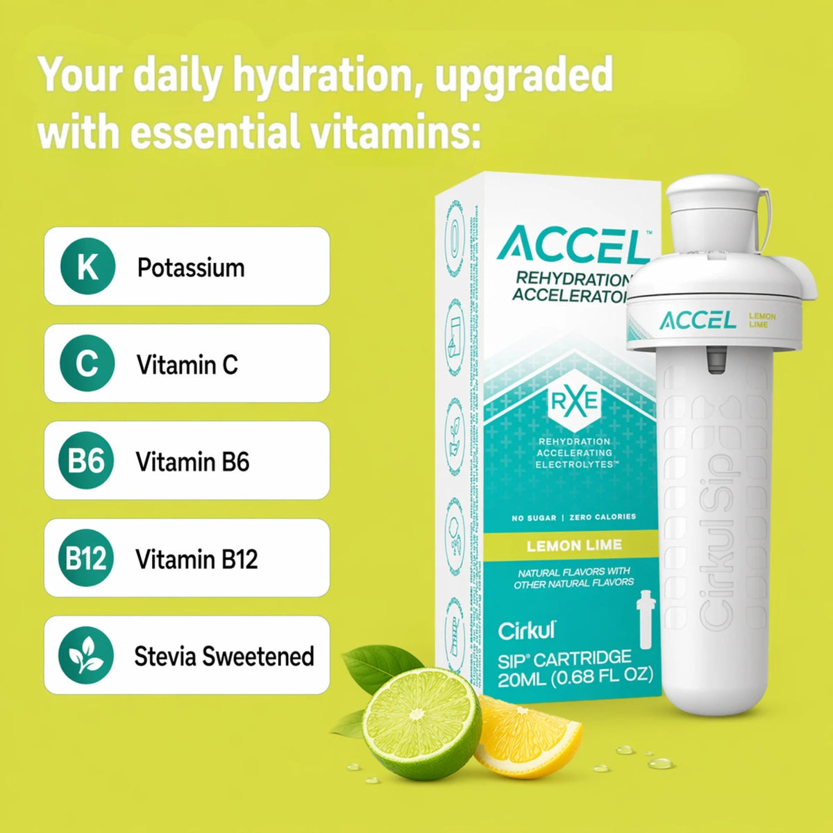 Cirkul Accel Lemon Lime