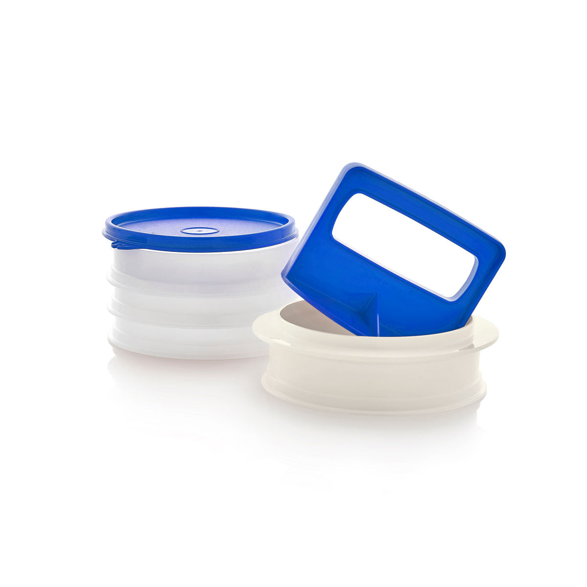 Tupper Ware Tupperware® Hamburger Press &amp; Keepers Set | Large Patty Mold &amp; Storage