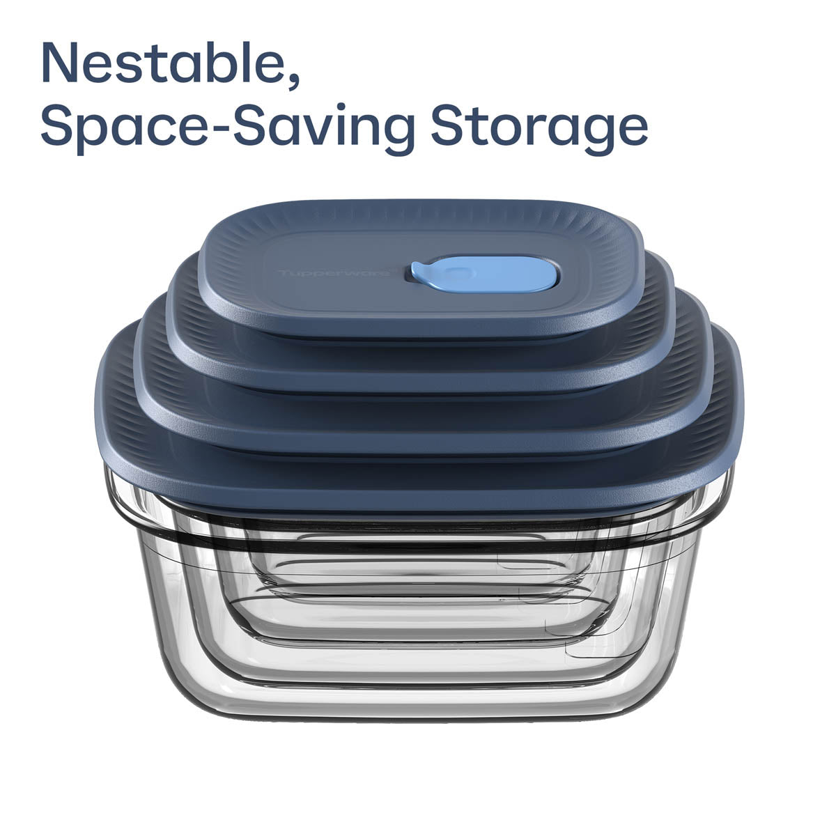 Tupper Ware Tupperware Voila™ Glass Food Storage Container | Rectangular Small