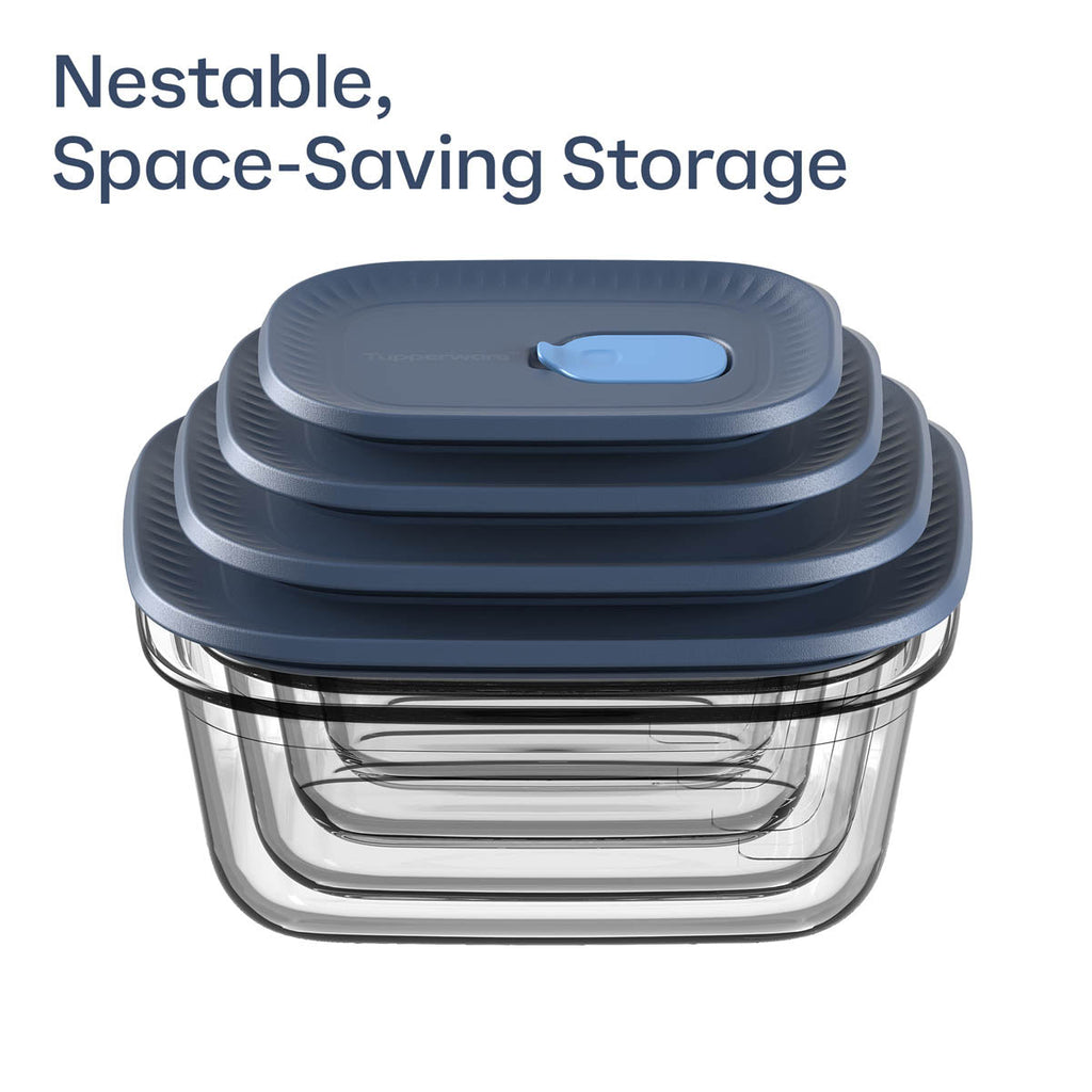 Tupper Ware Tupperware Voila™ Glass Food Storage Container | Rectangular Large