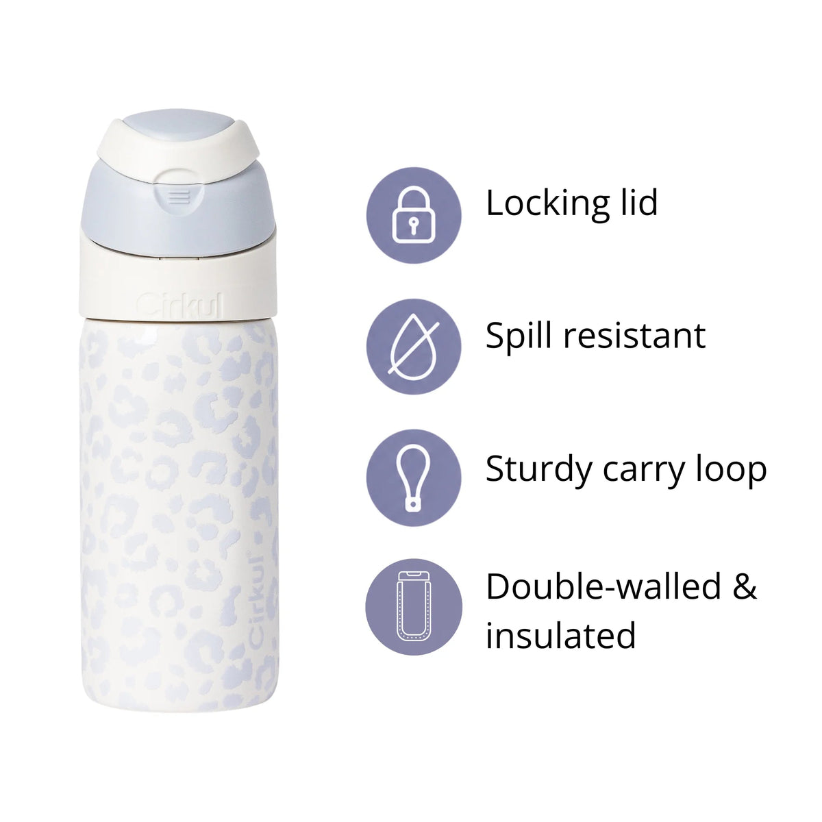 Cirkul 16oz. StrawSip™ Flip Bottle
