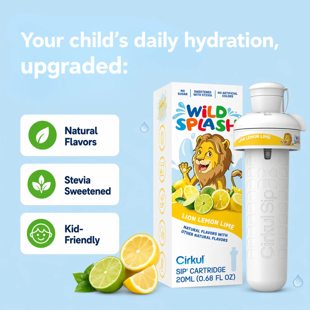 Cirkul Wild Splash Lion Lemon Lime