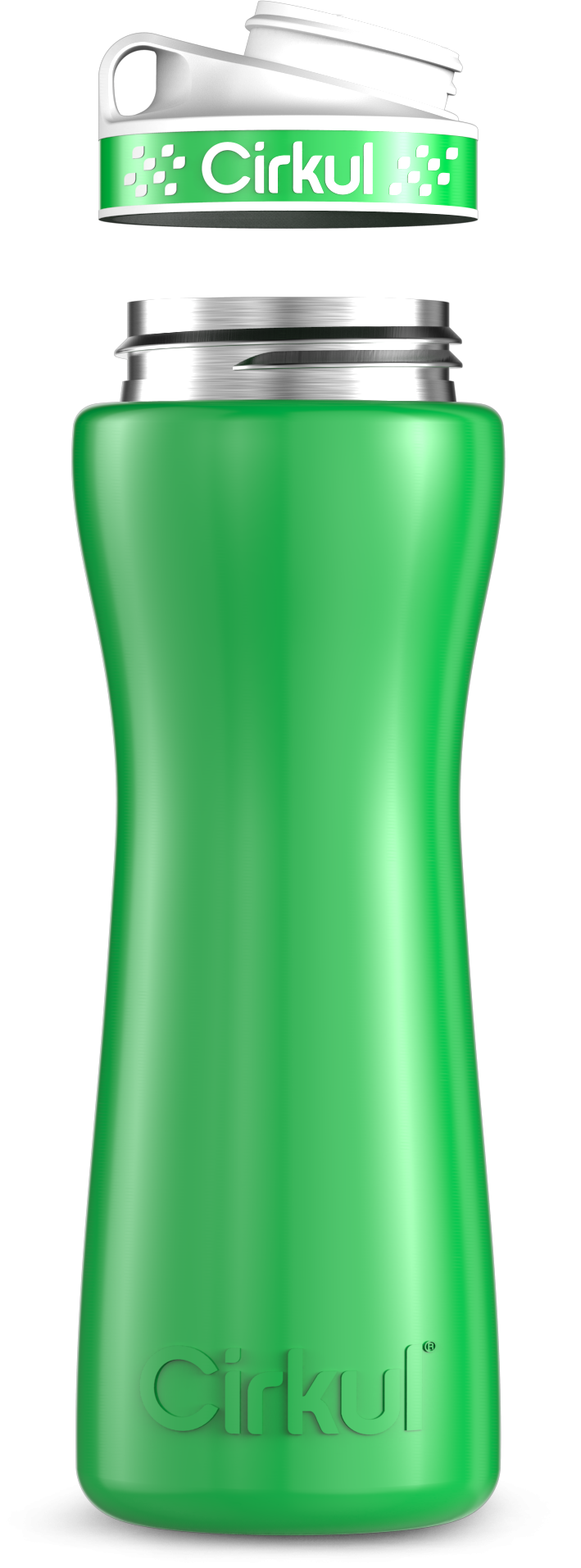 Cirkul Custom 22oz. Stainless Steel Bottle &amp; Comfort Grip Lid