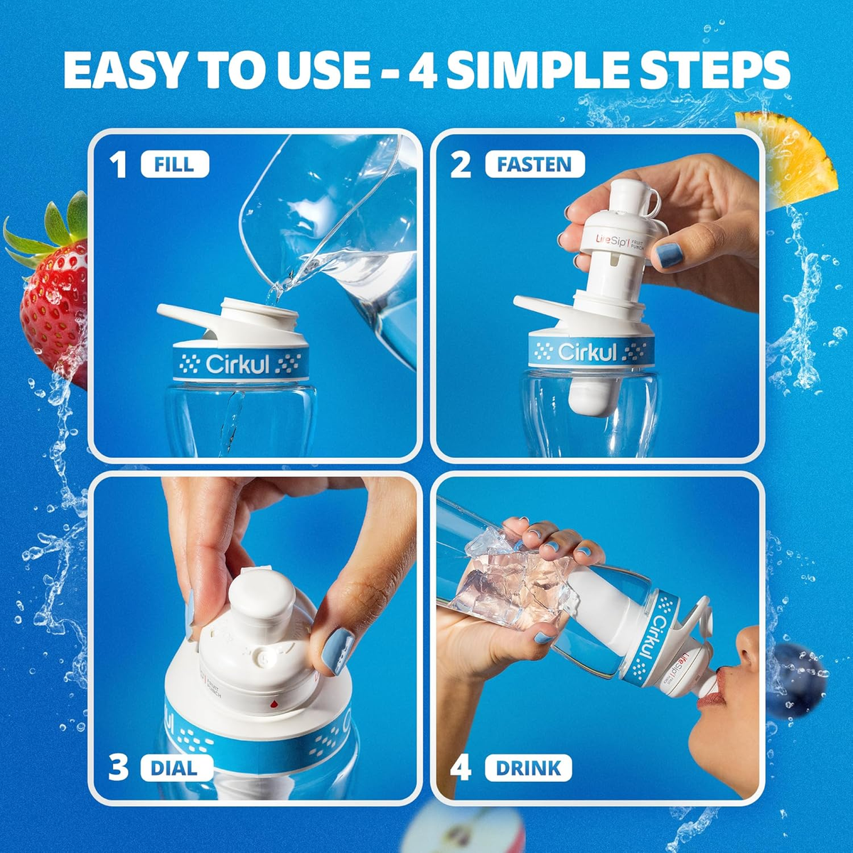 Cirkul Frosted Refreshers® 6-Pack Variety Pack