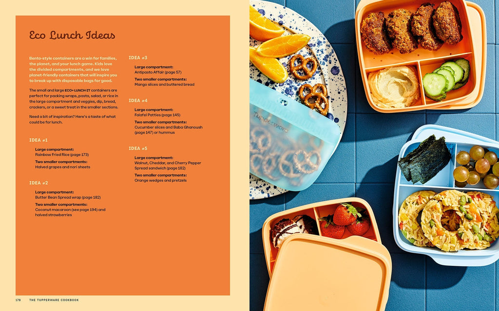Tupper Ware The Tupperware Cookbook: 100+ Make-Ahead Recipes with Low Waste and High Flavor