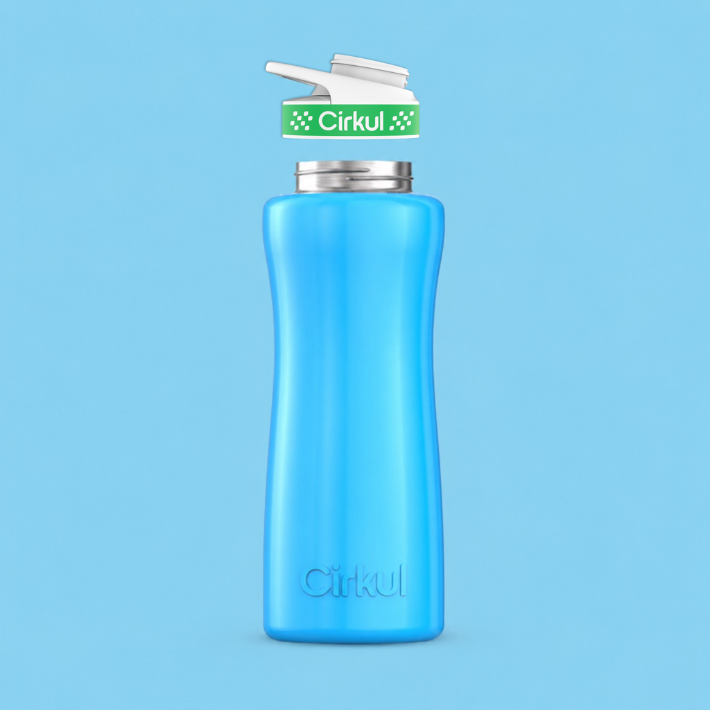 Cirkul 32oz. Stainless Steel Bottle &amp; Comfort Grip Lid