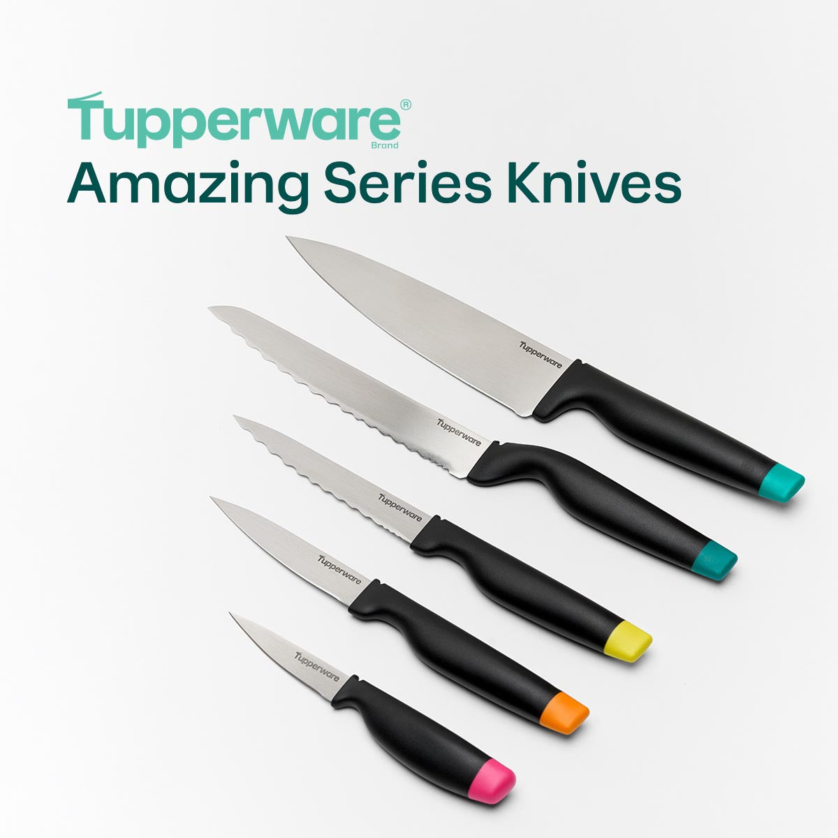 Tupper Ware Tupperware® Amazing Series Chef Knife &amp; Locking Sheath | 7.5 in / 19 cm