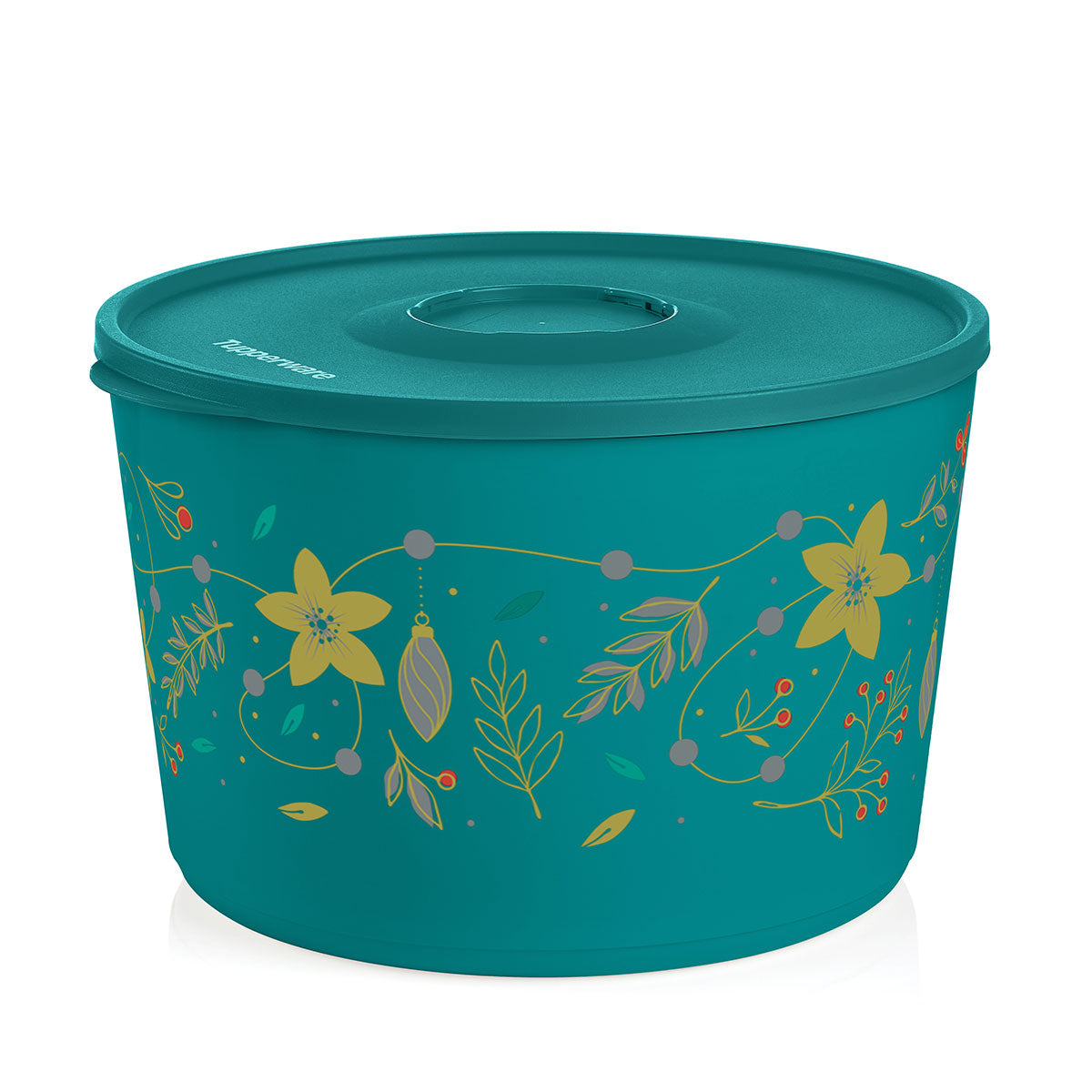 Tupper Ware Tupperware® Holiday Holly Serving Set | Bowls, Plates, Tumblers &amp; Pitcher
