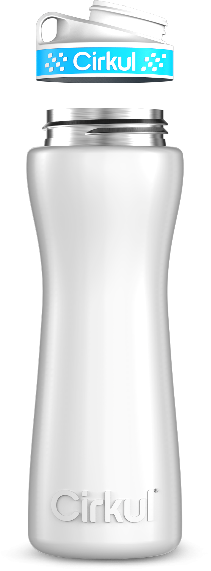 Cirkul Custom 22oz. Stainless Steel Bottle &amp; Comfort Grip Lid