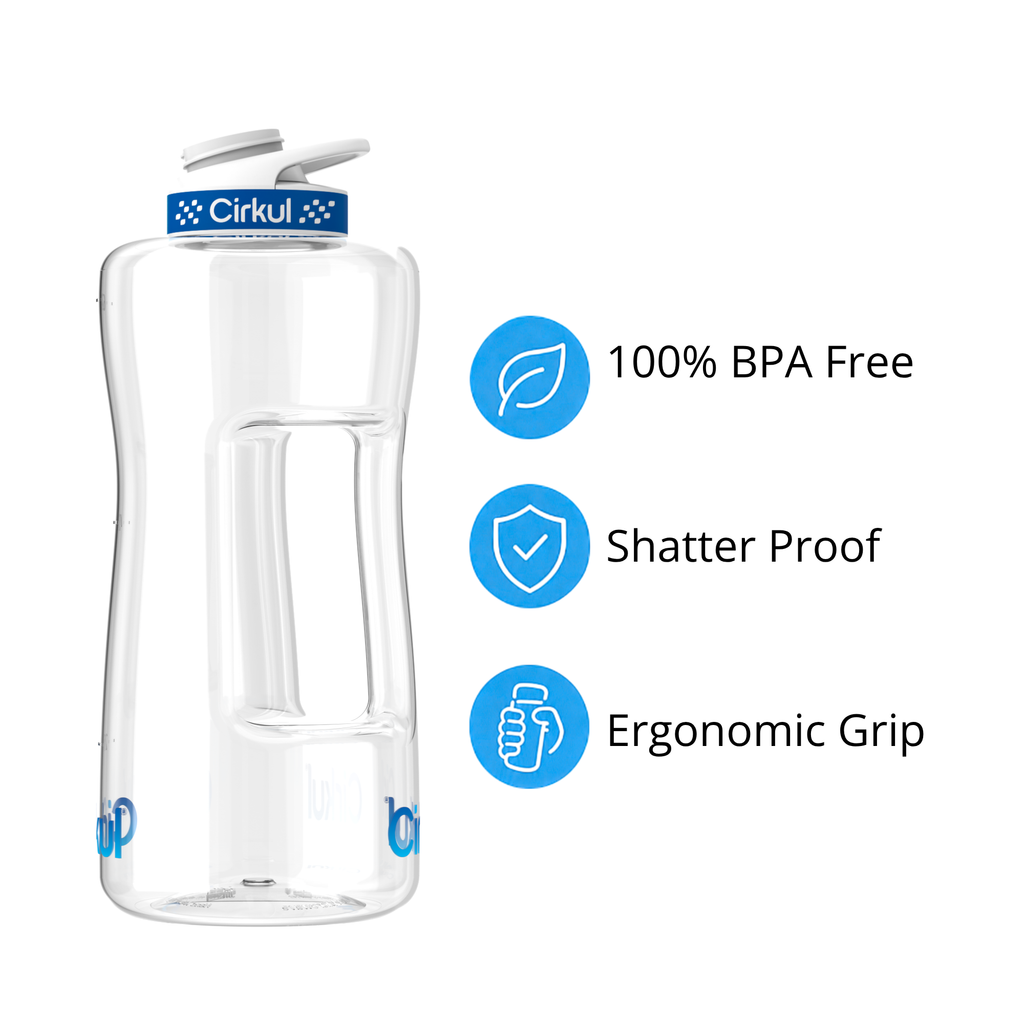 Cirkul 62oz. Plastic Bottle &amp; Comfort Grip Lid