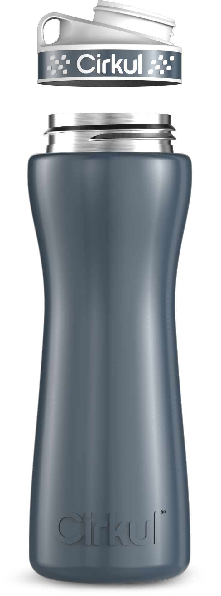 Cirkul Custom 22oz. Stainless Steel Bottle &amp; Comfort Grip Lid