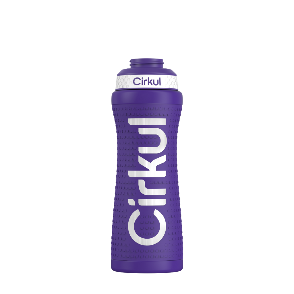 Cirkul 22oz. Grip Stainless Steel Bottle &amp; Sport Lid