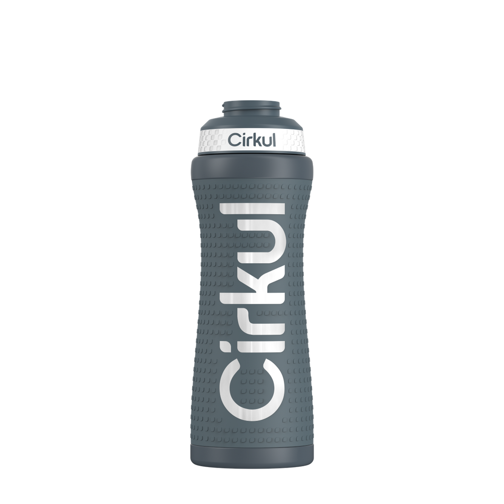 Cirkul 22oz. Grip Stainless Steel Bottle &amp; Sport Lid
