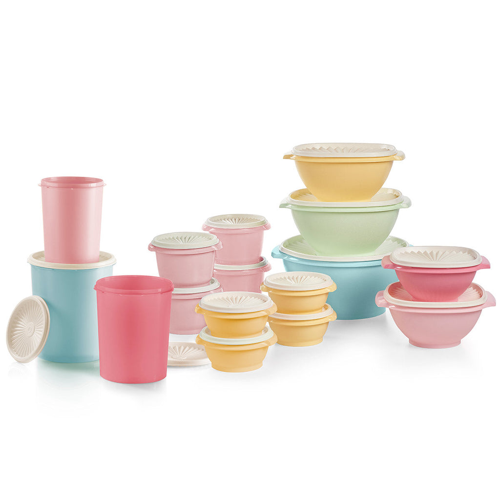 Tupper Ware Vintage Servalier® | 32-Piece Set