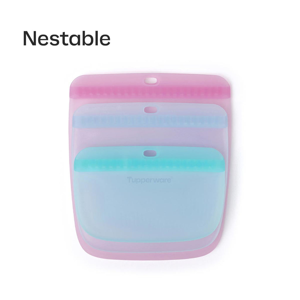 Tupper Ware Ultimate Silicone Slim Bag | Large