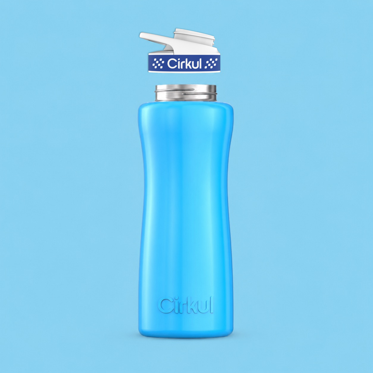 Cirkul 32oz. Stainless Steel Bottle &amp; Comfort Grip Lid